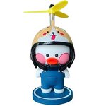 PVC Car Duck Manufacturer - OEM Stand-Up Small Yellow Duck Decoration