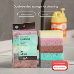 Cleaning Sponge Cloth Manufacturer - OEM High-Density Non-Stick Oil Sponge