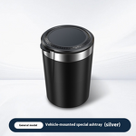 Car Ashtray Supplier - OEM Custom Logo LED Light Portable Ashtray