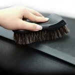 Car Cleaning Brush Supplier - OEM Custom Logo Plastic Handle Detailing Brush