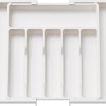 Silverware Organizer Manufacturer - OEM Plastic Adjustable Cutlery Drawer Tray
