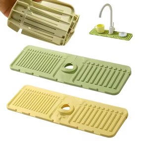 Dish Drying Pad Factory - OEM Custom PVC Waterproof Faucet Splash Guard