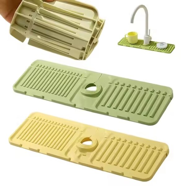 Dish Drying Pad Factory - OEM Custom PVC Waterproof Faucet Splash Guard