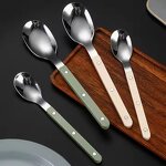 Stainless Steel Flatware Supplier - OEM Rivet Clip Handle Steak Knife Set