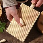 Handmade Gnocchi Board Supplier - OEM Small Wooden Pasta Butter Stripper