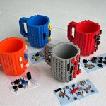 DIY Plastic Cups Manufacturer - OEM New Products 2025 Building Blocks Drinkware