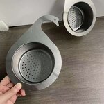 Sink Strainer Rack Factory - OEM Metal Kitchen Sink Swan Draining Basket
