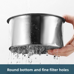 Sink Strainer Rack Factory - OEM Metal Kitchen Sink Swan Draining Basket