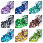 Nail Glitter Supplier - OEM Ultra Shiny DIY Laser Mixed Glitter Powder
