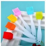 BBQ Oil Brush Supplier - OEM Heat Resistant Silicone Basting Brush Set