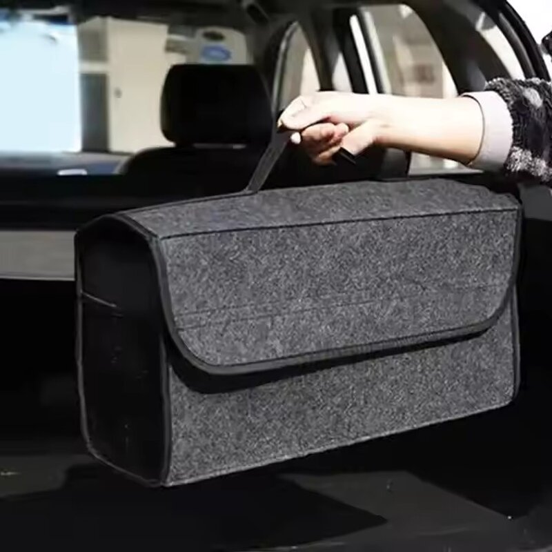 Car Trunk Organizer Supplier - OEM Custom Logo Multipurpose Felt Bag