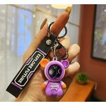 Cartoon Keychain Factory - OEM Multi-Color Rabbit Astronaut Car Pendant