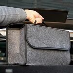 Car Trunk Bag Manufacturer - OEM Customized Logo Felt Foldable Organizer