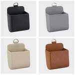 Car Phone Holder Supplier - OEM PU Leather Air Vent Storage Bag