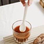 Caviar Coffee Scoop Manufacturer - OEM Customized 7 cm Natural Shell Spoon