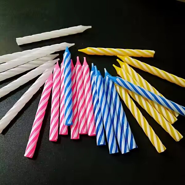 Spiral Candle Set Supplier - OEM Promotional Gift Craft Paraffin Candle