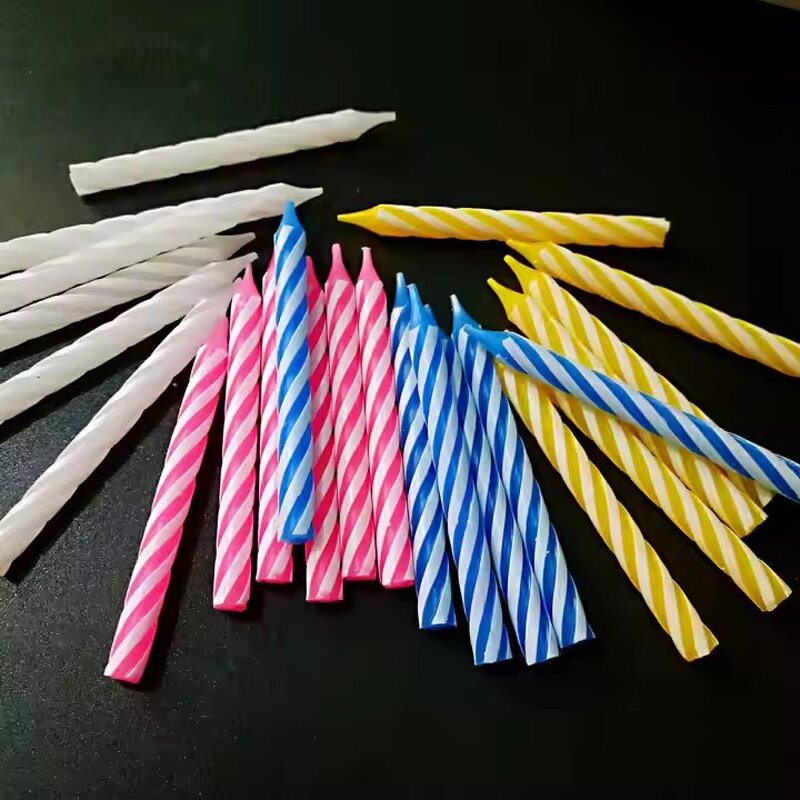 Spiral Candle Set Supplier - OEM Promotional Gift Craft Paraffin Candle