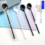 Disposable Spoon Packaging Manufacturer - OEM Long-Handle Bubble Tea Spoon