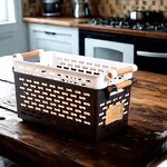 Plastic Storage Basket Factory - OEM Sustainable Modern Rectangular PP Basket