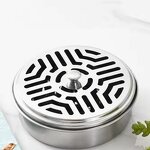 Mosquito Coil Box Factory - OEM JY Stainless Steel Fireproof Ash Tray