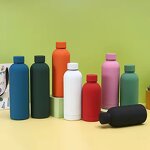 Stainless Steel Water Bottle Supplier - OEM Custom Logo 350-750ml Vacuum Bottle