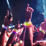 LED Bubble Bracelet Manufacturer - OEM Flash Glowing Wristband Concert Prop