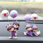 Kissing Dolls Car Ornament Manufacturer - OEM Resin Metal Interior Decor