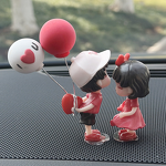 Kissing Dolls Car Ornament Manufacturer - OEM Resin Metal Interior Decor