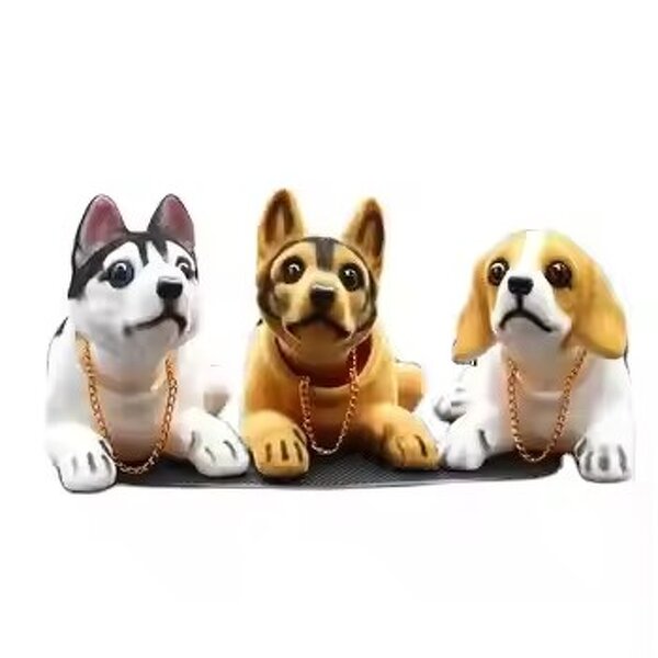 Nodding Dog Ornament Factory - OEM Resin Shaking Head Car Toys Decor
