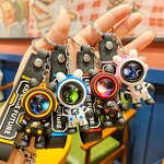 Cartoon Keychain Factory - OEM Multi-Color Rabbit Astronaut Car Pendant