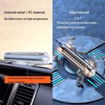 Emergency Tool Kit Supplier - OEM 2-in-1 Safety Hammer Parking Plate