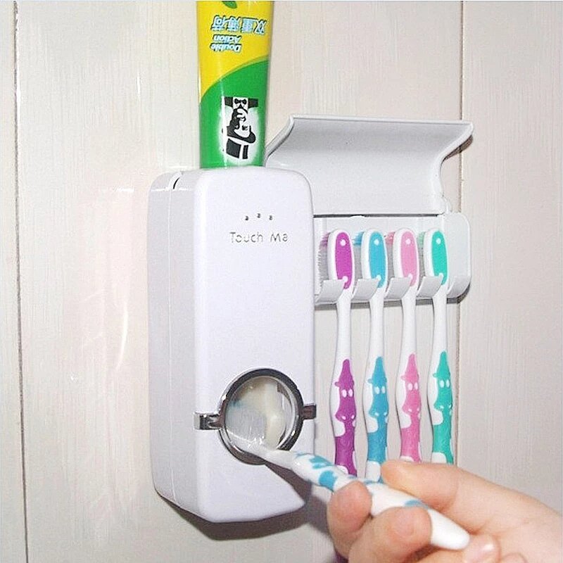 Toothbrush Holder Supplier - OEM 2025 Hot Sale Wall Mount Rack Dispenser