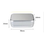 Travel Soap Box Manufacturer - OEM Customized Aluminum Tin Three-Layer Box
