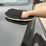 Car Wash Mitt Supplier - OEM Microfiber Plush Cleaning Glove for Car