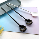 Disposable Spoon Packaging Manufacturer - OEM Long-Handle Bubble Tea Spoon