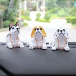 Nodding Dog Ornament Factory - OEM Resin Shaking Head Car Toys Decor