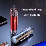 Car Safety Keychain Factory - OEM 2 in 1 Portable Hammer Seatbelt Cutter