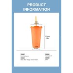 Reusable Tumbler Supplier - OEM Set of 10 BPA-Free PP Water Bottles