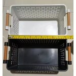 Plastic Storage Basket Factory - OEM Sustainable Modern Rectangular PP Basket