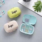 Daily Pill Organizer Manufacturer - OEM Customized Foldable 8 Compartments Box