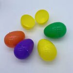 Easter Eggs Manufacturer - OEM Hot Sale 6pcs 8cm Handcrafted Plastic Eggs