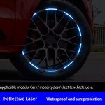 Hub Sticker Supplier - OEM Universal Luminous Wheel Styling Stickers