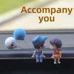 Kissing Dolls Car Ornament Manufacturer - OEM Resin Metal Interior Decor