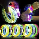 LED Bubble Bracelet Manufacturer - OEM Flash Glowing Wristband Concert Prop