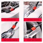 Car Wash Brush Set Factory - OEM 5 Pcs Soft Plastic Detailing Brushes