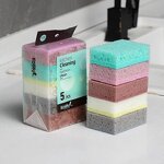 Cleaning Sponge Cloth Manufacturer - OEM High-Density Non-Stick Oil Sponge