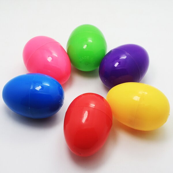 Easter Eggs Manufacturer - OEM Hot Sale 6pcs 8cm Handcrafted Plastic Eggs