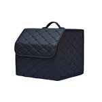 Car Trunk Organizer Supplier - OEM PU Leather Foldable Storage Box