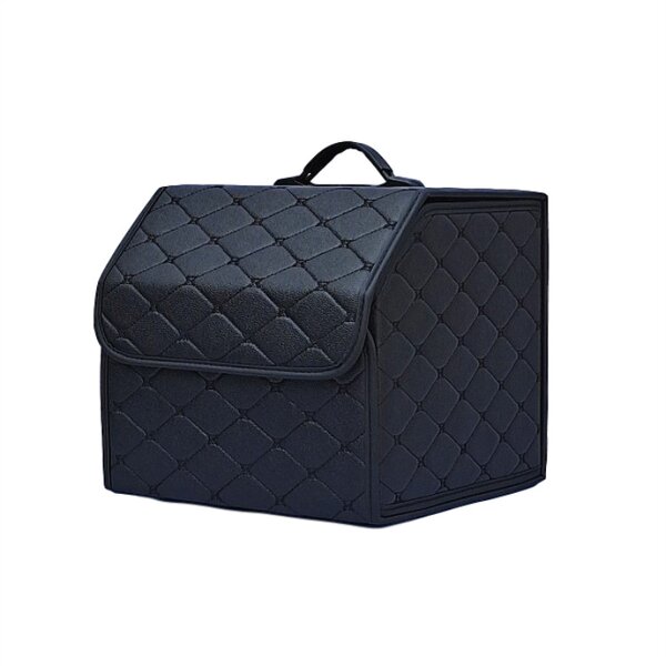 Car Trunk Organizer Supplier - OEM PU Leather Foldable Storage Box