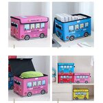 Kids Storage Box Manufacturer - OEM Hot Sale Cartoon Car Shape Dustproof Bin